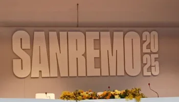 Parte della sala stampa di Sanremo 2025